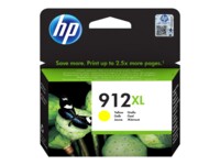 HP 912XL Gul 700 sider Blæk