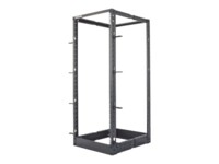 Intellinet Network Rack, Open Frame (4-Post), 26U, Usable Width 465mm, Black, Flatpack, Max 360kg, 19', Three Year Warranty Rack Sort