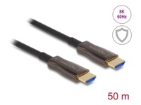 Delock HDMI-kabel 50m Sort