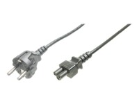 ASSMANN Strømkabel 1.2m Sort