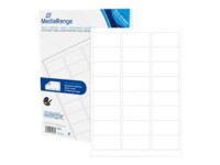 MediaRange MRINK150 Etiketter til flere formål 63.5 x 33.9 mm 1200etikette(r)