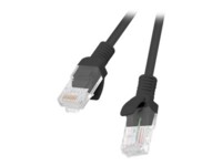 Lanberg CAT 6 Ikke afskærmet parsnoet (UTP) 20m Patchkabel Sort RAL 9004