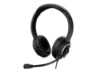 Sandberg USB Chat Headset Kablet Høretelefoner Sort