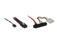 Inter-Tech Serial Attached SCSI (SAS) internt kabel Sort Rød 50cm