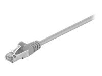 goobay CAT 5e SF/UTP 1.5m Netværkskabel Grey