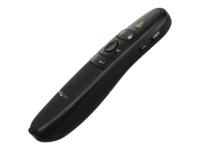 StarTech.com Wireless Presentation Remote Green Laser Pointer - 90 ft. (27 m) - USB Presentation Clicker for Mac and Windows (PRESREMOTEG) Fjernbetjening til præsentation Sort