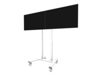 Neomounts ADM-875WH2 Komponenter til montering 2 LCD displays 42'-65'