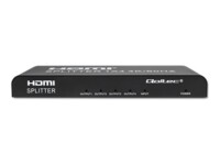 Qoltec Video-/audiosplitter 4 porte HDMI