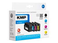 KMP MULTIPACK H166VX Sort Gul Cyan Magenta Blæk