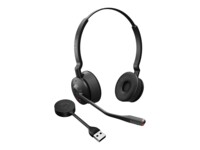 Jabra Engage 55 Stereo Trådløs Høretelefoner Sort
