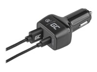 Green Cell Bilstrømsadapter 3.6 - 6.5 / 5 / 6.5 - 9 / 9 / 9 - 12 / 12V