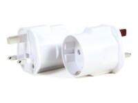 Cablexpert Stikadapter Hvid