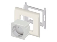 Delock Easy 45 Grounded Power Socket 45 x 45 mm 10 pieces