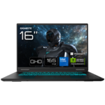 GIGABYTE GAMING A16 PRO DXHG4FRCC4SH laptop 16' 2560 x 1600 240H 32GB 1TB Intel Graphics Windows 11 Home