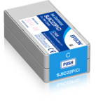 Epson SJIC22P(C) Cyan Blæk C33S020602