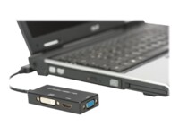 ASSMANN Videoadapter 20cm Sort