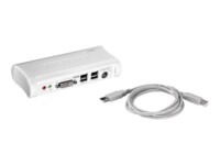 TRENDnet TK 204UK KVM / audio-switch Desktop