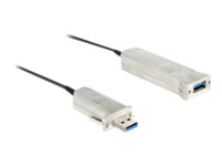 Delock Active Optical USB-kabelkit Sort