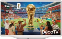 Hisense 32S5Q 32' Fuld HD Sølv, Hvid