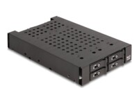 DeLOCK Lagrings mobil rack M.2 Sort