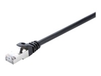V7 CAT 6 Afskærmet parsnoet (STP) 5m Patchkabel Sort