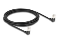 DeLOCK CAT 6a S/FTP 3m Patchkabel Sort