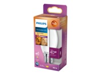 Philips LED-lyspære 3.4W D 470lumen 2200-2700K Varmt hvidt lys