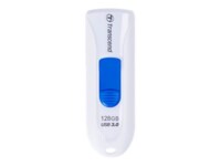 Transcend JetFlash 790 128GB USB 3.0 Blå Hvid