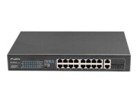 Lanberg RSFE-16P-2C-250 Switch 16-porte 10/100 PoE+
