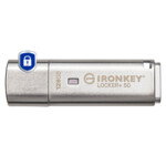 Kingston IronKey Locker+ 50 128GB USB 3.2 Gen 1 USB stick Sølv