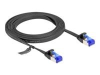 DeLOCK CAT 6a U/FTP 2m Patchkabel Sort