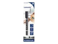 STAEDTLER Lumocolor duo Dobbeltspids-markør Sort