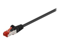 goobay CAT 6 SFTP, PiMF 7.5m Netværkskabel Sort