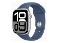 Apple Watch Series 10 (GPS + Cellular) 46 mm Blå Sølv SmartWatch