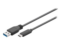 goobay USB Type-C kabel 1m Sort