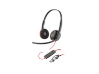 HP Poly Blackwire 3225 Kablet Høretelefoner Sort