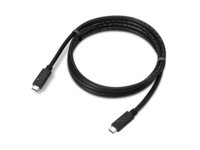 Lenovo 4X91U92143 USB-C to USB-C 1,5m Sort