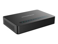 Grandstream HT812 VoIP-telefonadapter Ethernet Fast Ethernet Gigabit Ethernet Sort