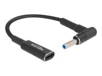Delock Strømforsyningsadapter 15cm Sort