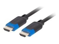 Lanberg HDMI-kabel med Ethernet Sort
