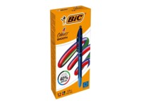 BIC 4 Colours Smooth 4-farvet kuglepen Assorteret