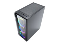 Gembird Fornax 1500RGB Tårn ATX Ingen strømforsyning Sort