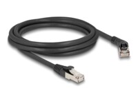 DeLOCK CAT 6a S/FTP 2m Patchkabel Sort