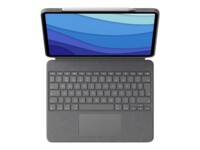 Logitech Combo Touch Tastatur og folio-kasse 16-niveau Kablet US International