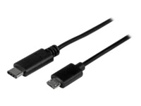 StarTech.com USB C to Micro USB Cable - 3 ft / 1m - USB 2.0 Cable - Micro USB Cord - Micro B USB C Cable - USB 2.0 Type C (USB2CUB1M) USB Type-C kabel 1m Sort