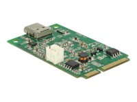 DeLock Mini PCIe I/O PCIe full size 1 x USB Type-C 3.1 Gen 2 USB-adapter PCI Express Mini Card 10Gbps