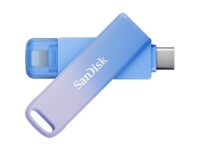 SanDisk Creator Phone Drive 128GB USB-C / Apple Lightning USB stick Blå