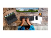 Dell Pro KM5221W Sæt med mus og tastatur Pressestempel Trådløs US International