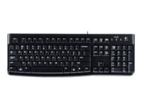 Logitech K120 Tastatur Kabling Schweizisk