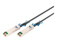 DIGITUS Afskærmet tvillingeaksial 2m 25GBase-kabel til direkte påsætning